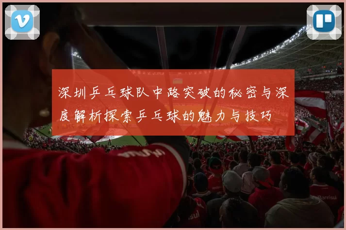 深圳乒乓球队中路突破的秘密与深度解析探索乒乓球的魅力与技巧